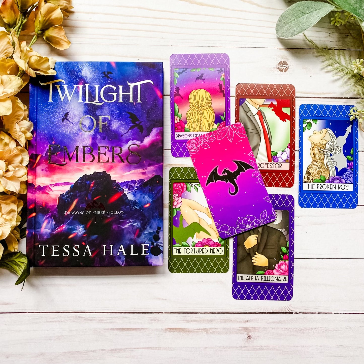 Twilight of Embers by Tessa Hale Tarot Set