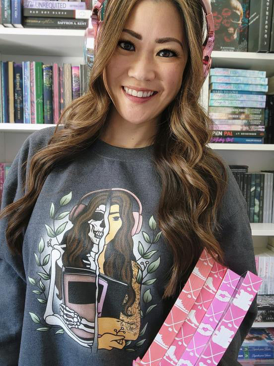 Audiobook Skeleton Sweatshirt