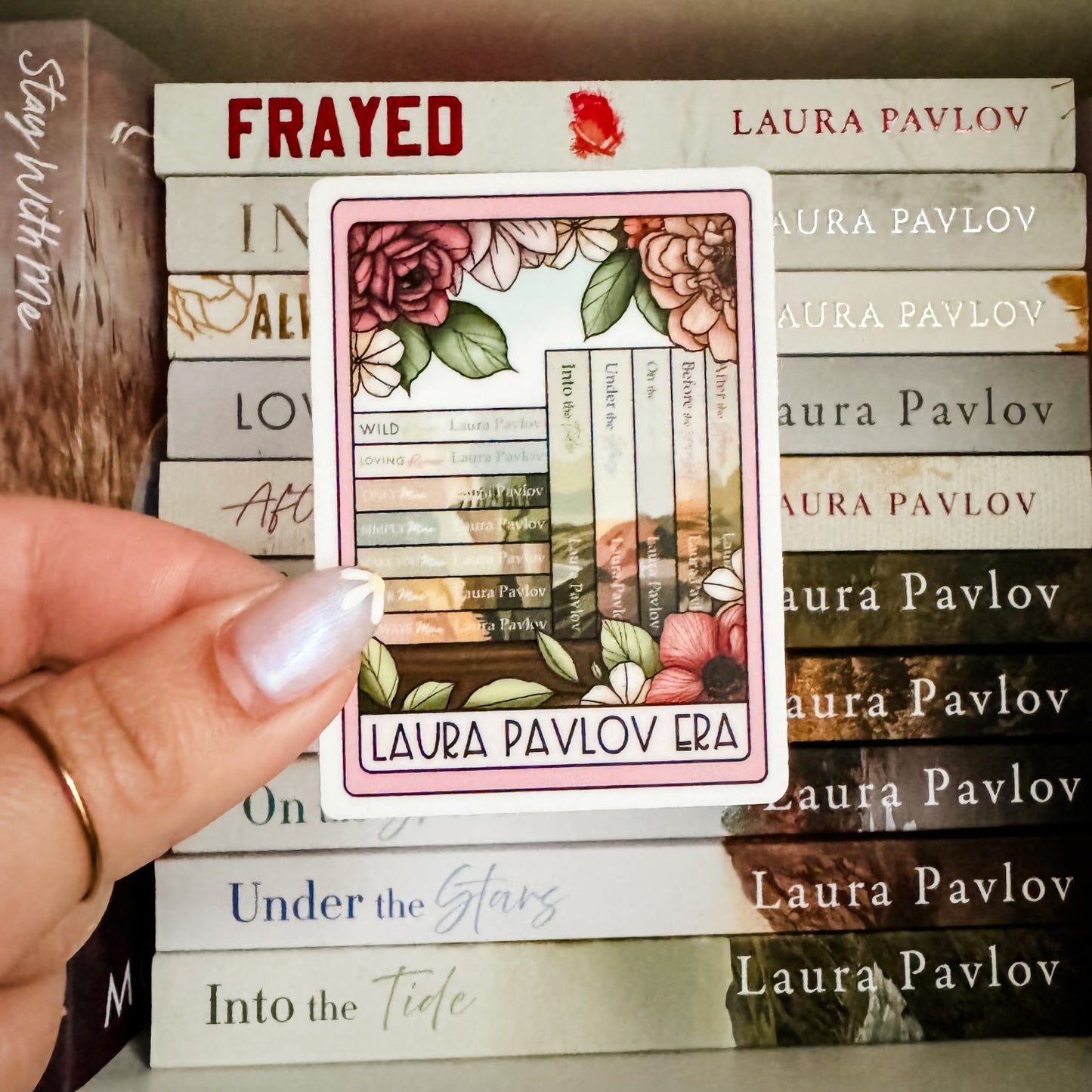 Cottonwood Cove Series by Laura Pavlov Book Locations Sticker Set