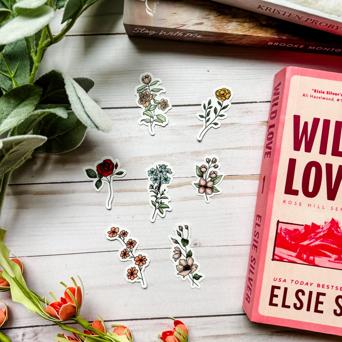 Mini Flower Sticker Bundle