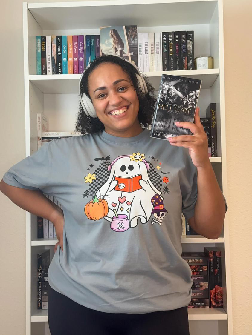 Ghost Audiobook Reader heavyweight t-shirt