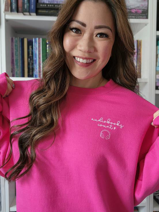 Audiobooks Count Sweatshirt