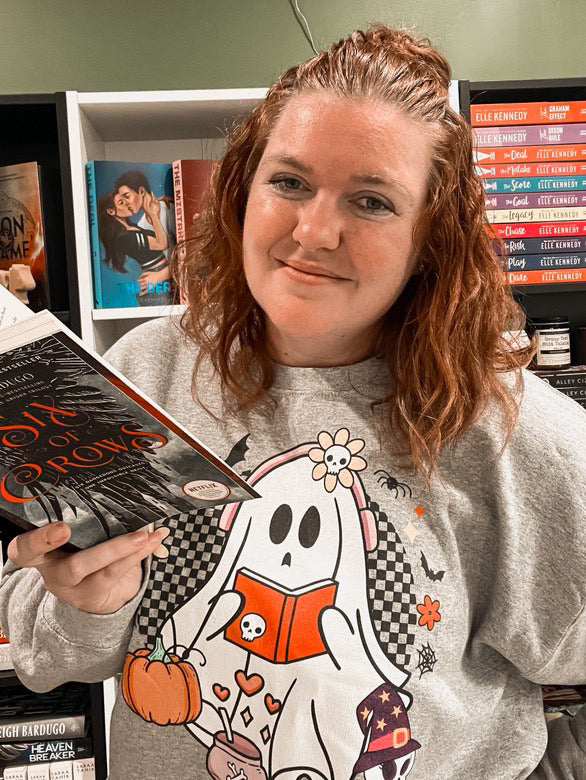 Ghost Audiobook Reader Sweatshirt
