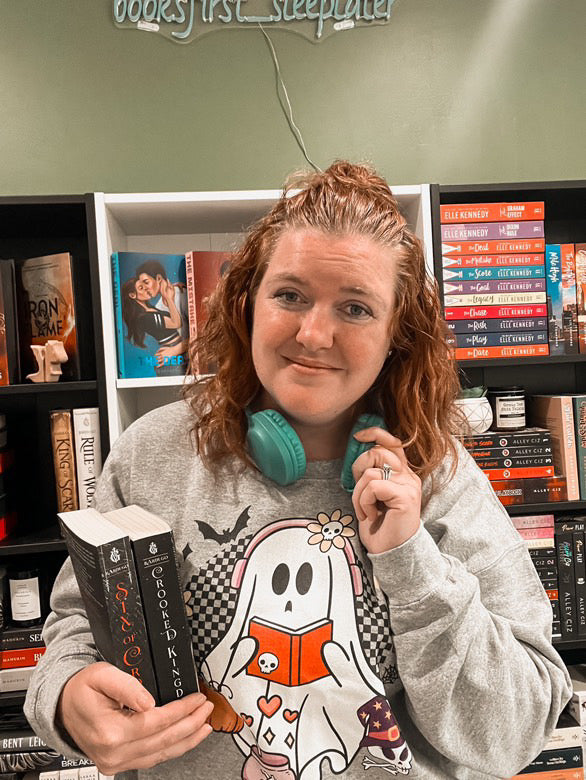 Ghost Audiobook Reader Sweatshirt