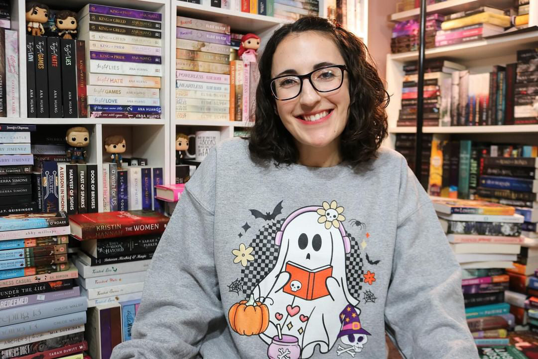 Ghost Audiobook Reader Sweatshirt