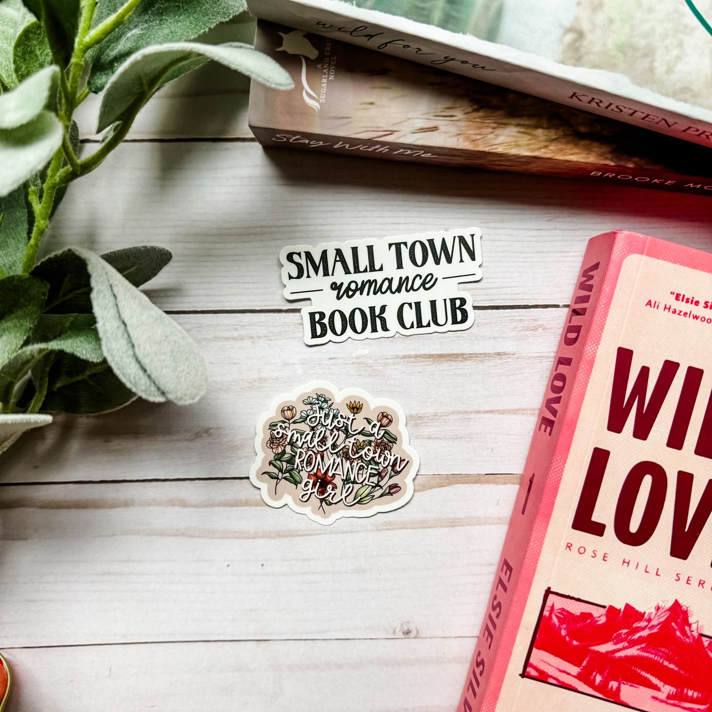 Small Town Romance Stickers