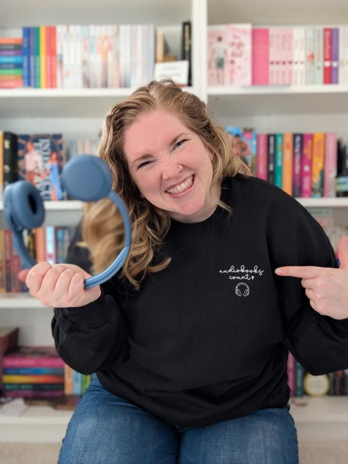 Audiobooks Count Sweatshirt