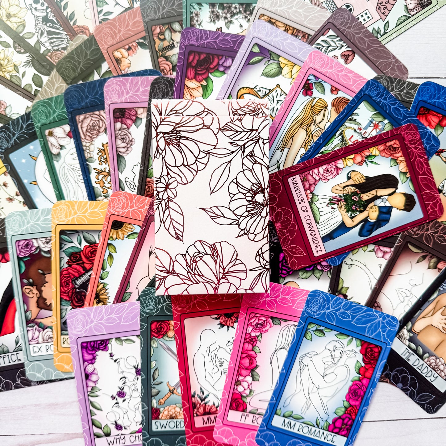 BUNDLE - Choose Your Fate I-IX & Pink Foil Tarot Card Box