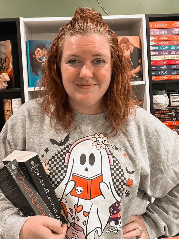 Ghost Audiobook Reader Sweatshirt