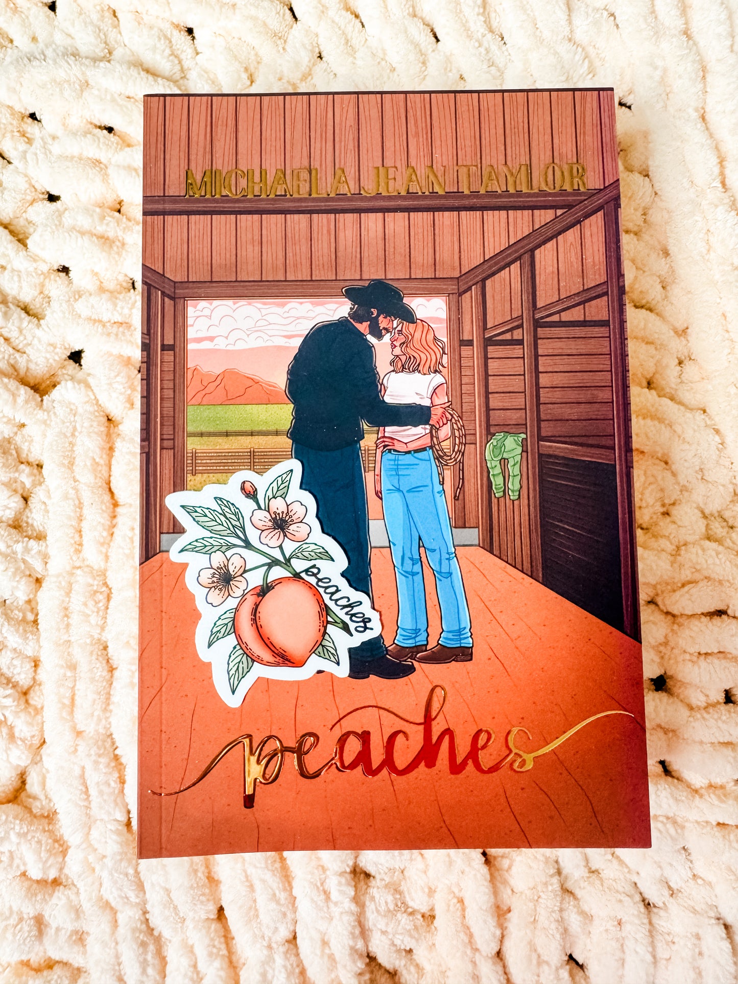 Peaches by Michaela Jean Taylor FOILED Tarot Set (LIMITED EDITION / ONE RUN ONLY)