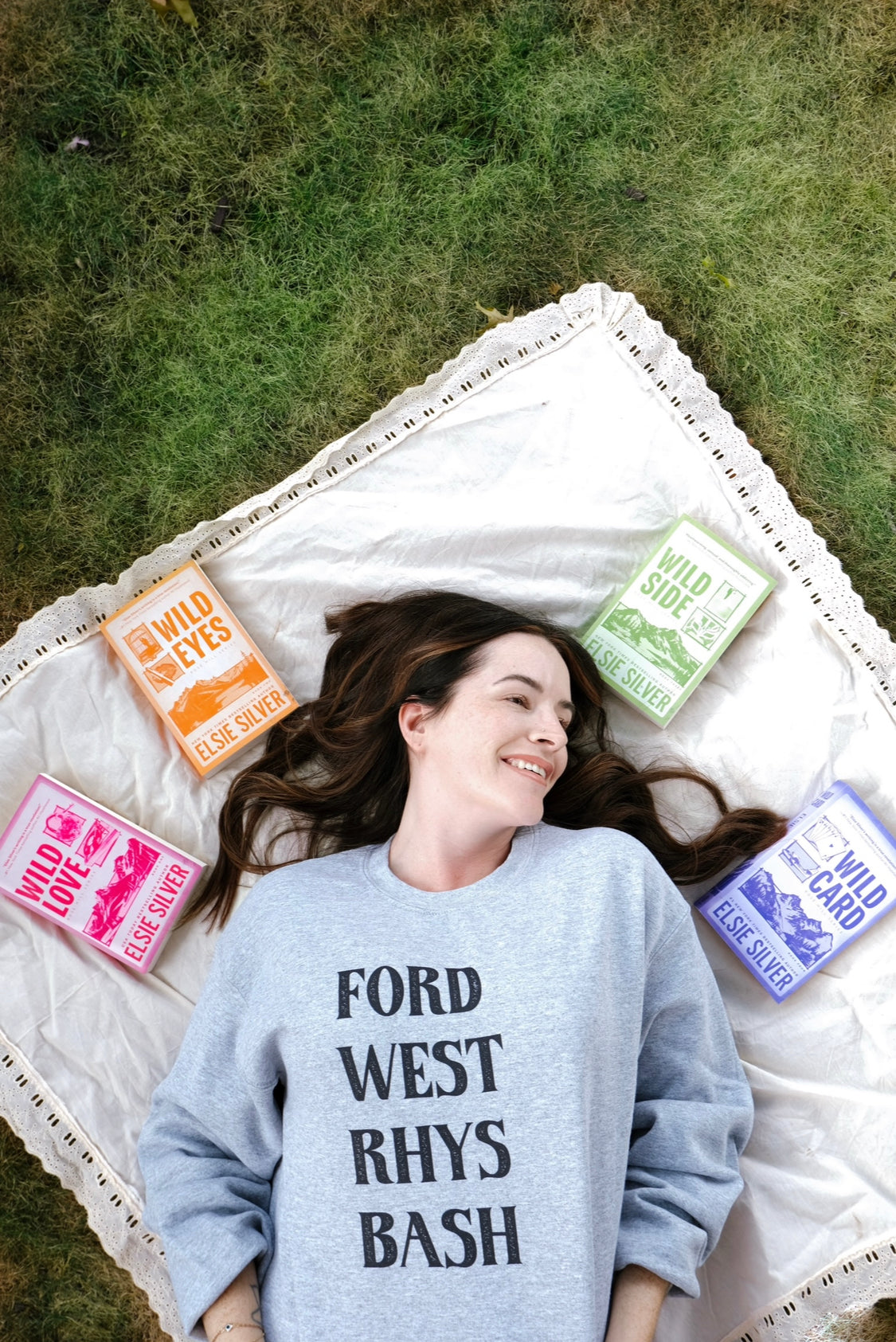 Guys Names Rose Hill Series by Elsie Silver Sweatshirt