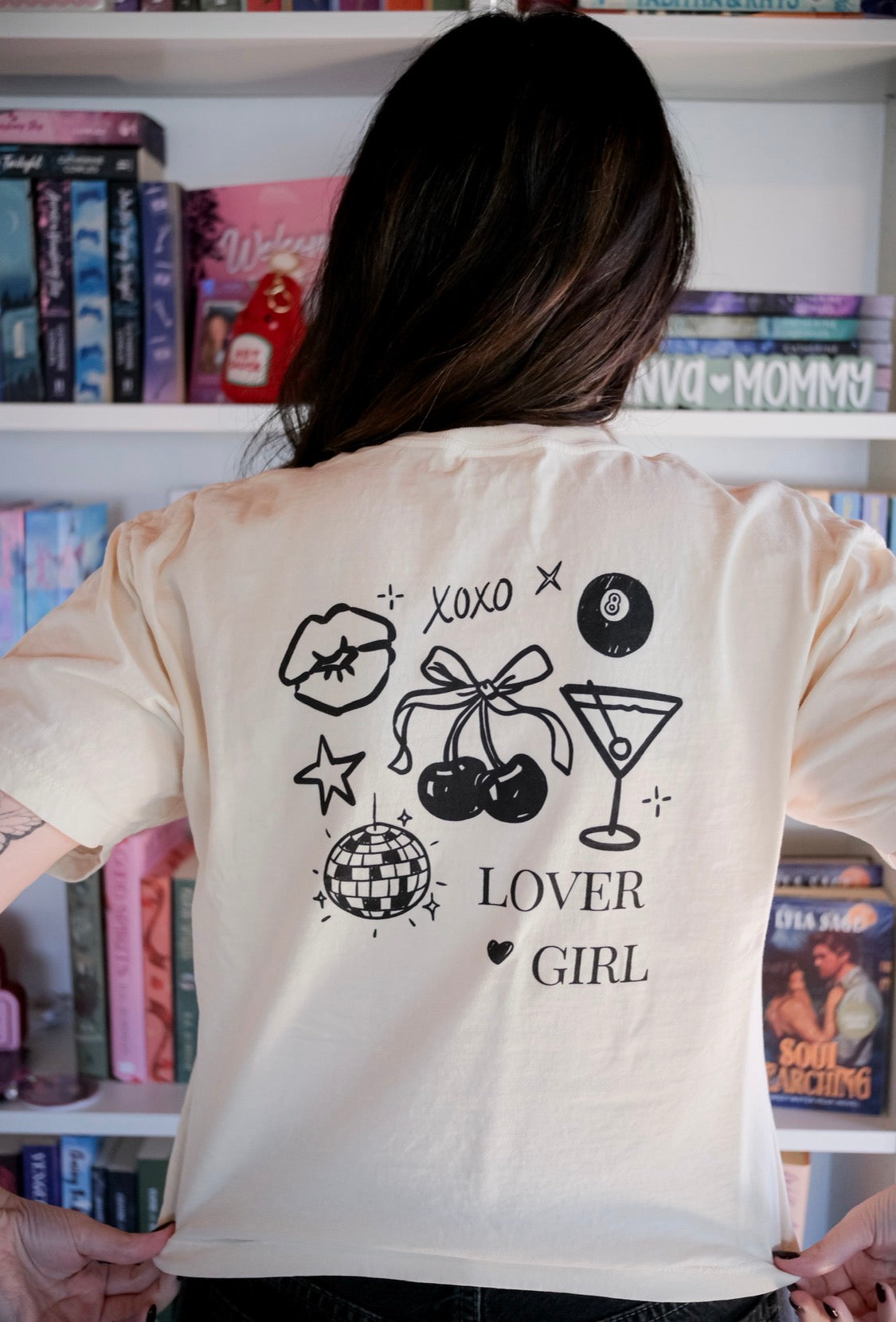 Lucky In Love heavyweight boxy tee