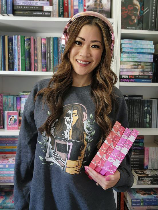 Audiobook Skeleton Sweatshirt