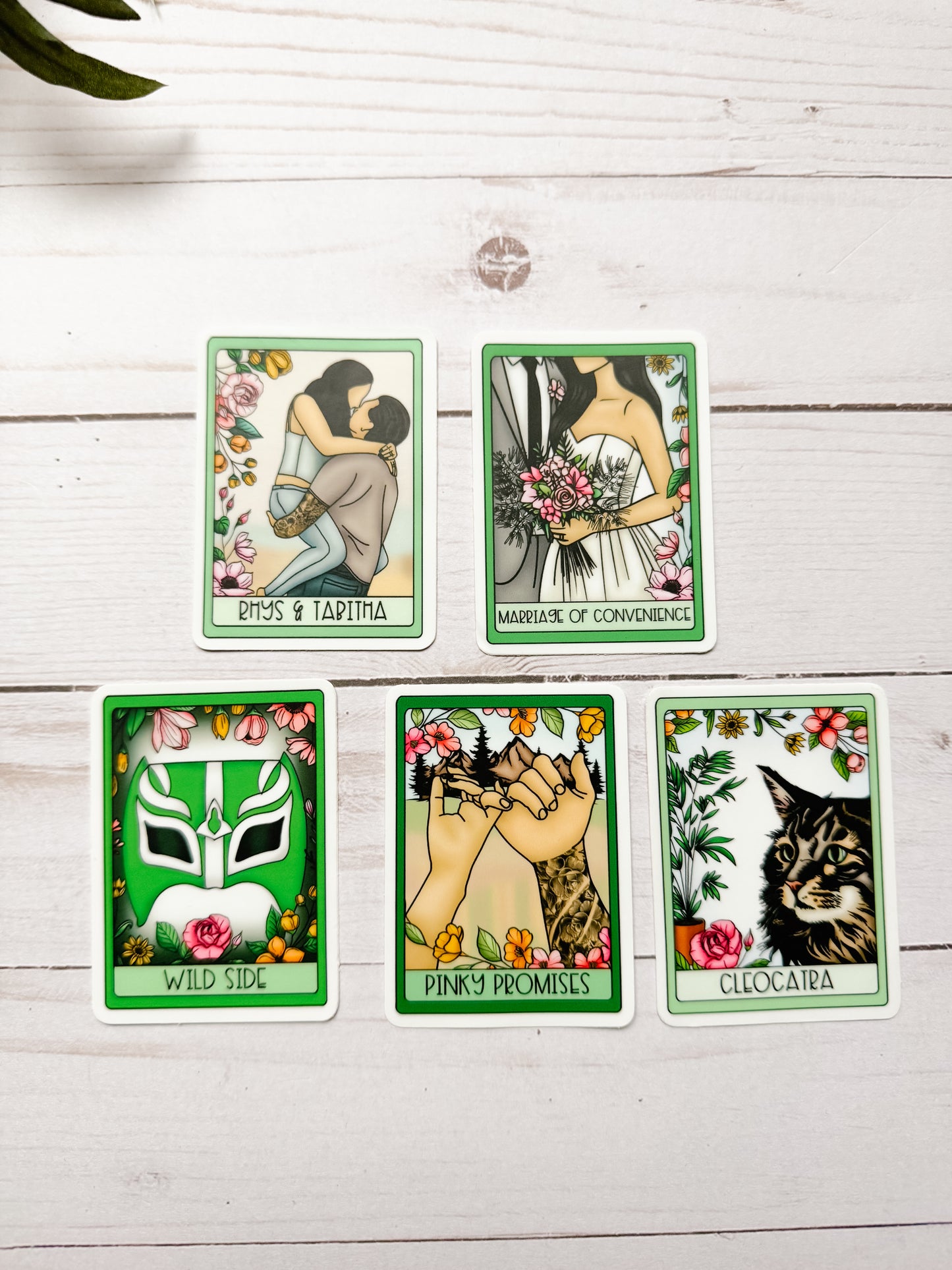 Wild Side by Elsie Silver Tarot Card Sticker Set