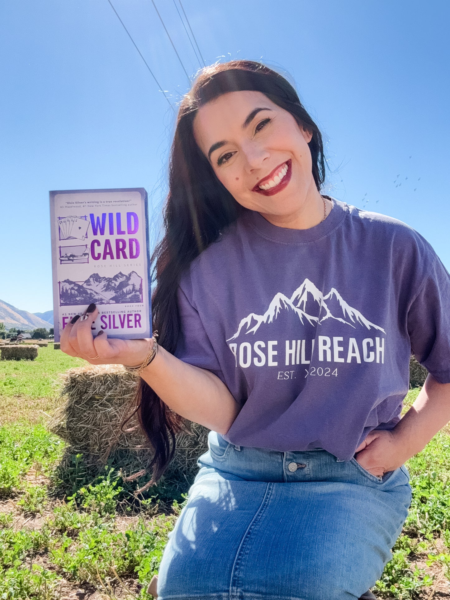 Rose Hill Reach Wild Card by Elsie Silver heavyweight t-shirt