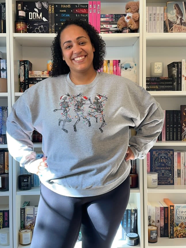 Dancing Christmas Skeletons Sweatshirt