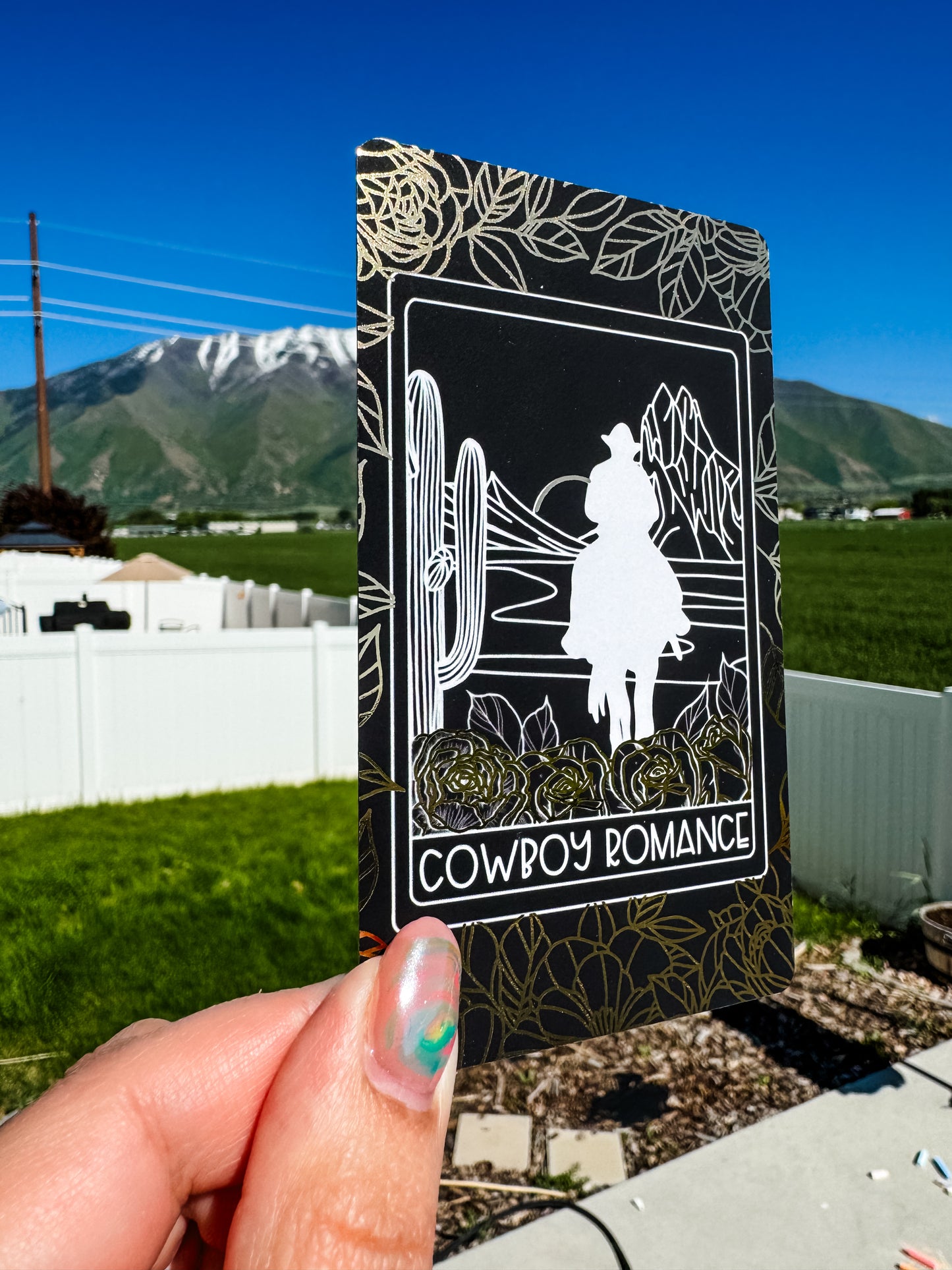 Cowboy Romance Luxe Card