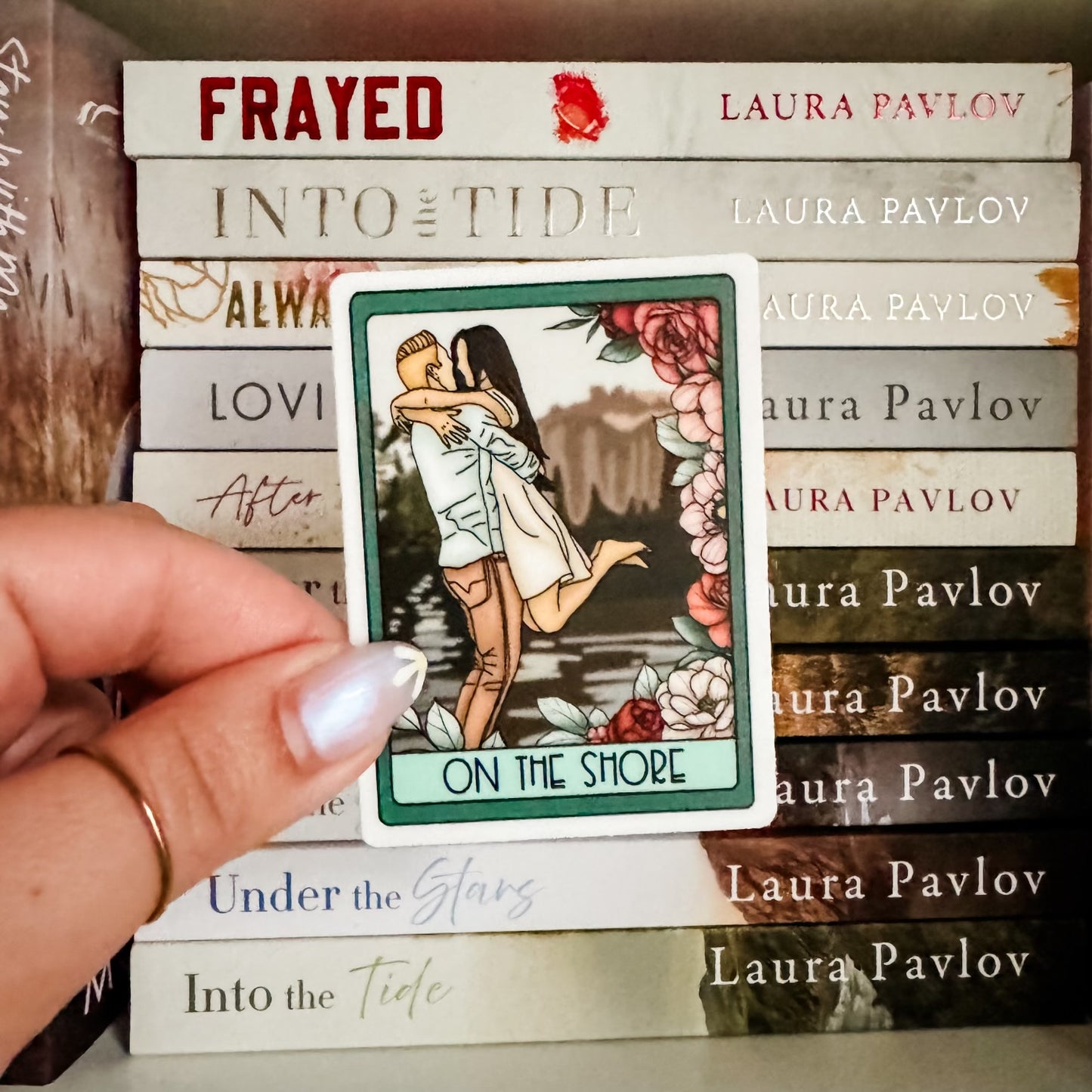 Cottonwood Cove Series by Laura Pavlov Book Titles Sticker Set