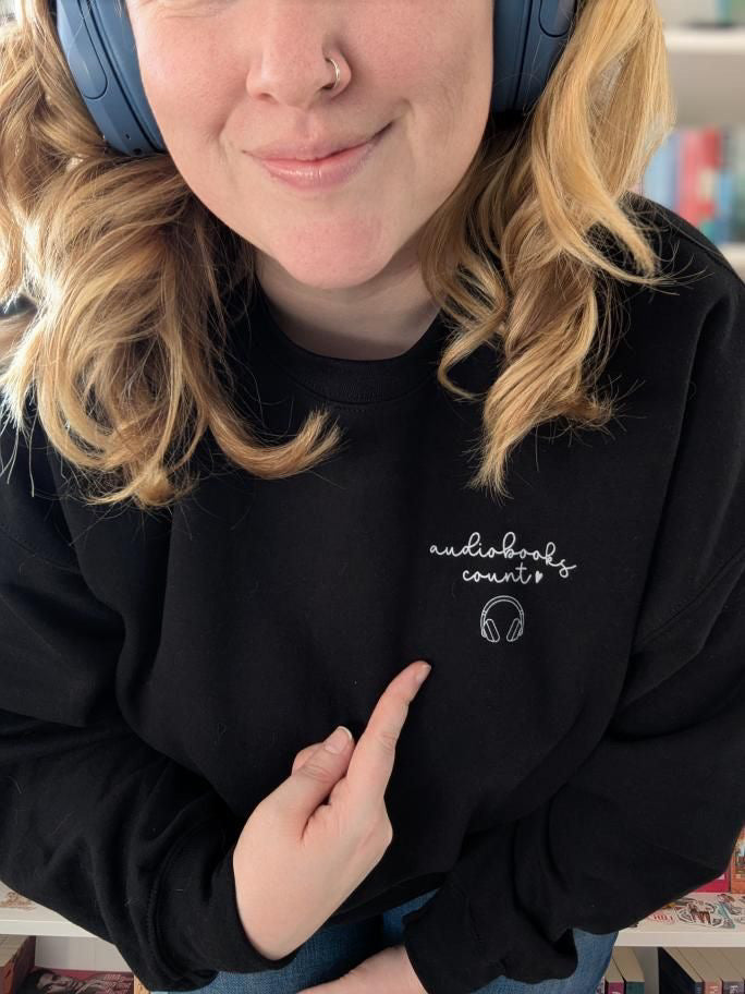 Audiobooks Count Sweatshirt