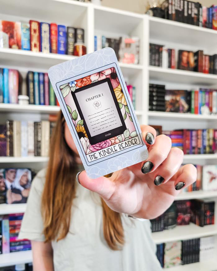 The Kindle Reader Tarot Card