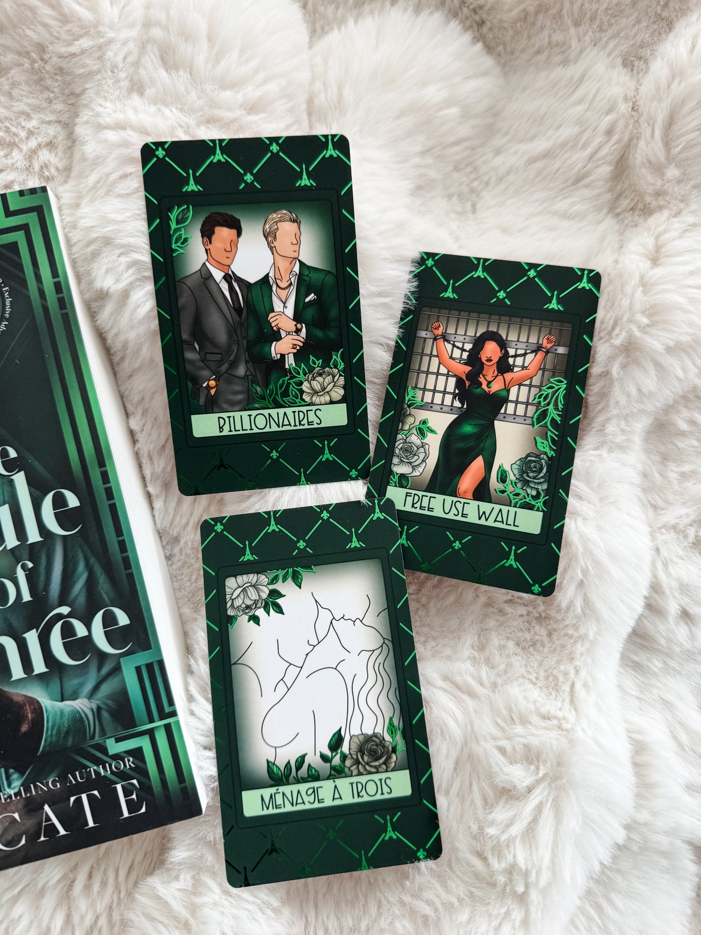 The Rule of Three by Sara Cate Foiled Tarot Card Set (One Run Only / Final Sale)