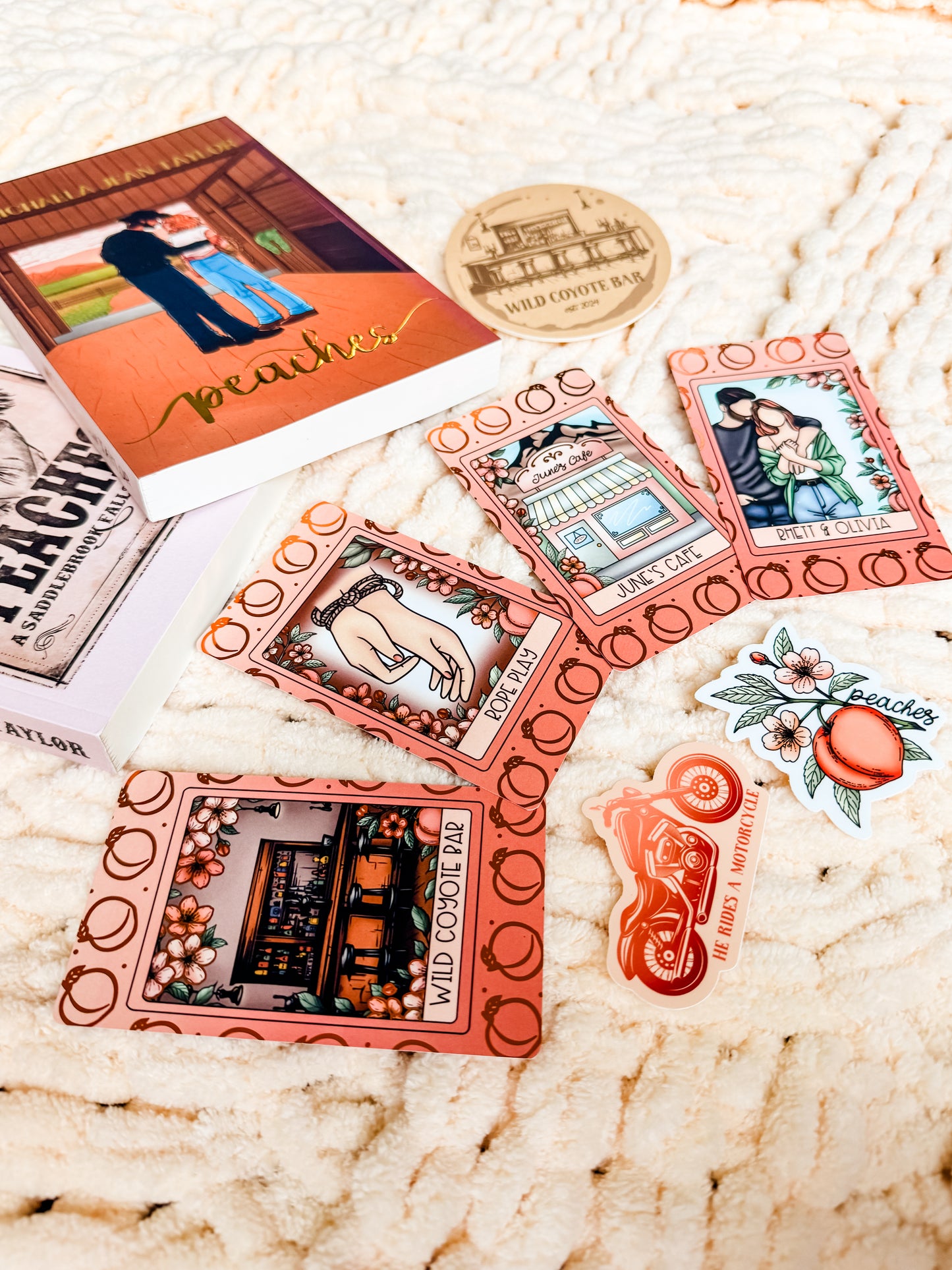 Peaches by Michaela Jean Taylor FOILED Tarot Set (LIMITED EDITION / ONE RUN ONLY)