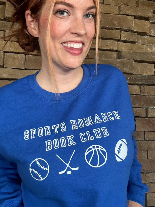 Sports Romance Book Club Sweatshirt
