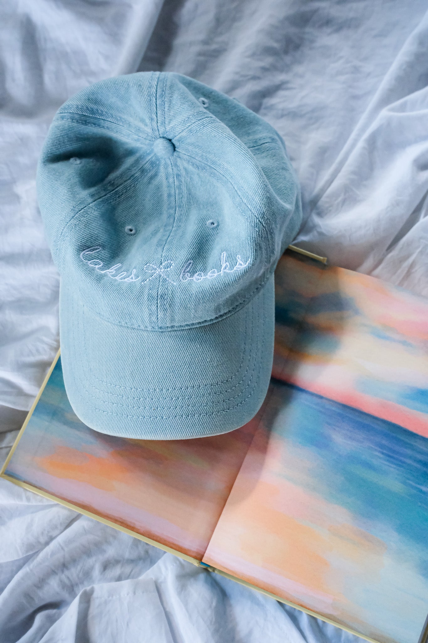 Lakes & Books Denim Hat