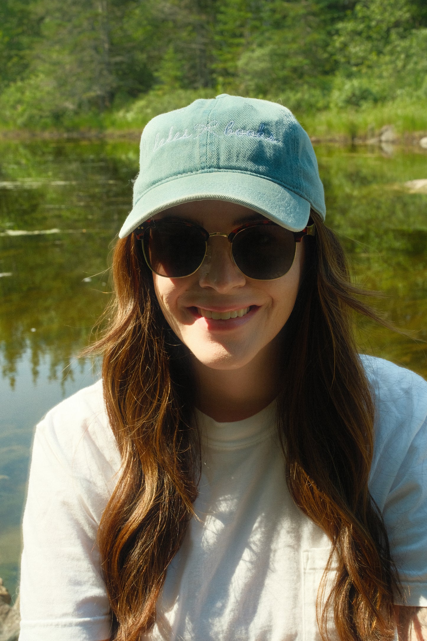 Lakes & Books Denim Hat