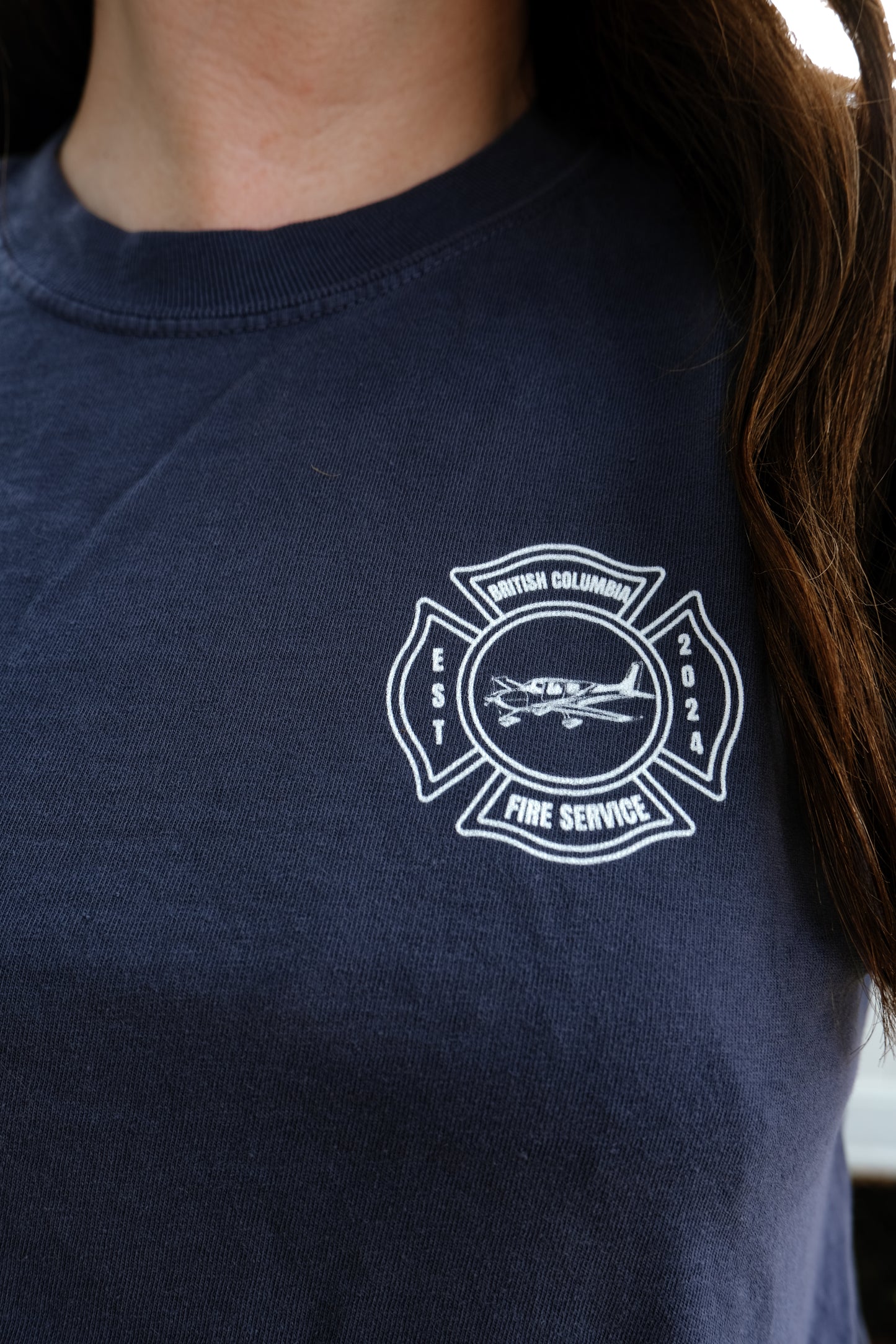 BC Fire Service Wild Card by Elsie Silver heavyweight t-shirt