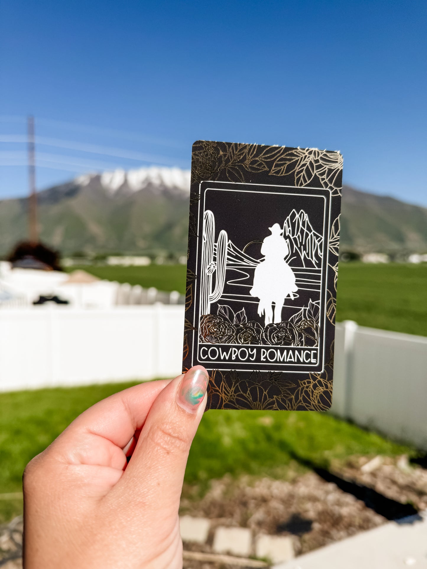 Cowboy Romance Luxe Card
