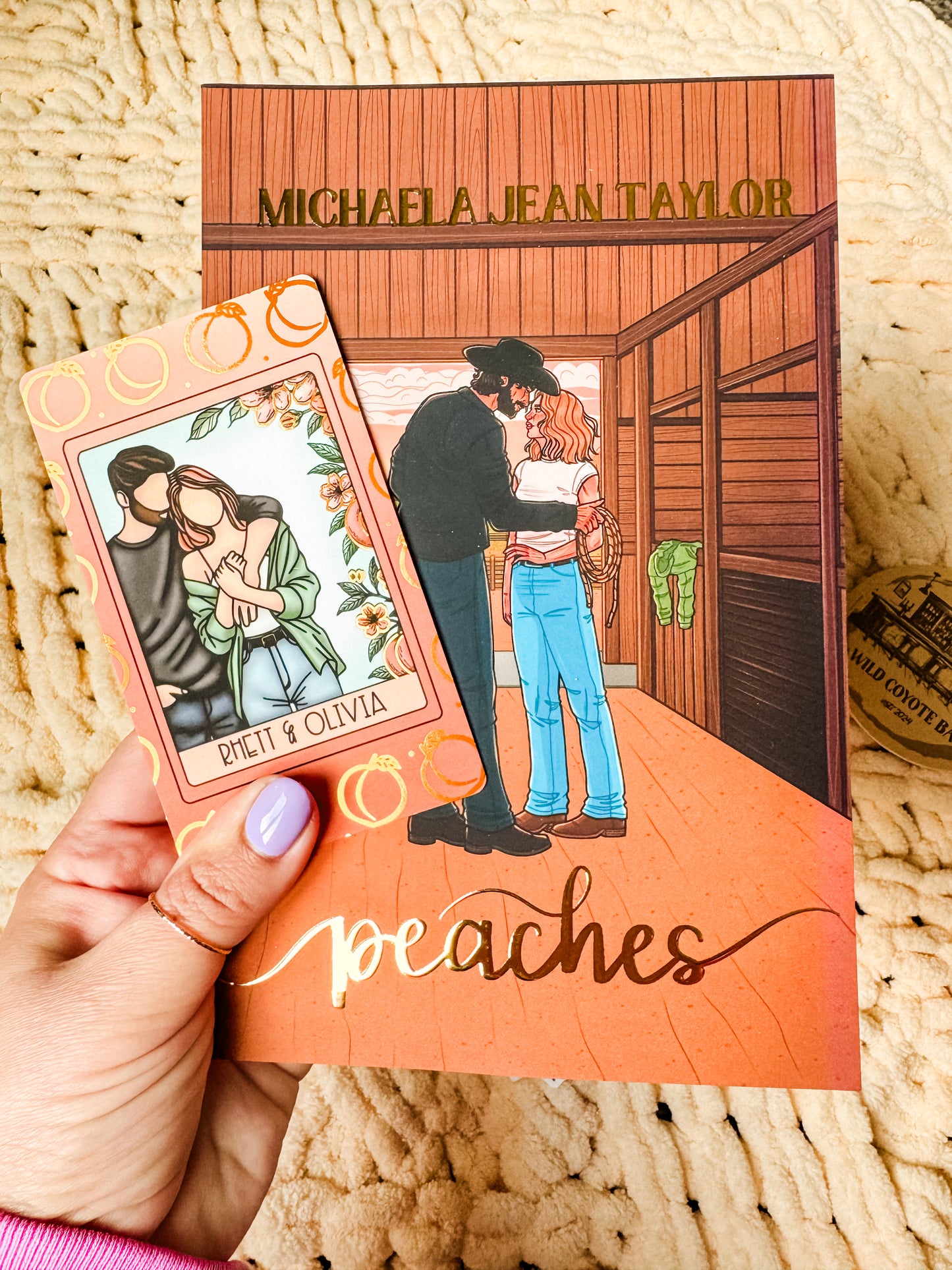 Peaches by Michaela Jean Taylor FOILED Tarot Set (LIMITED EDITION / ONE RUN ONLY)