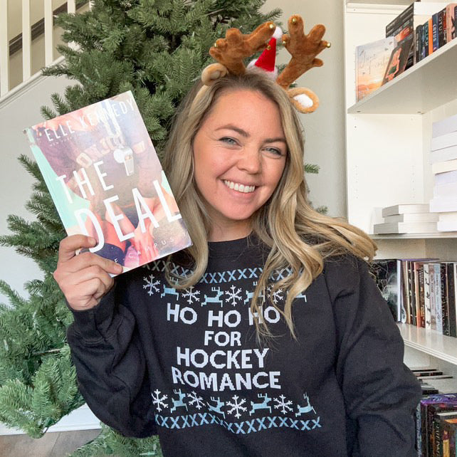 Ho ho ho for Hockey Romance Sweatshirt