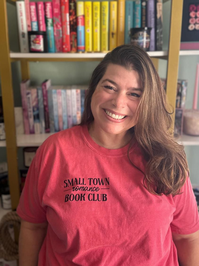 Small Town Romance Book Club heavyweight t-shirt