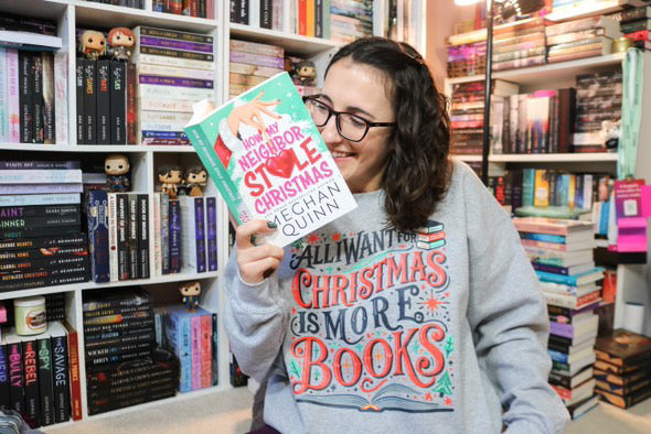 All I Want for Christmas is More Books Sweatshirt