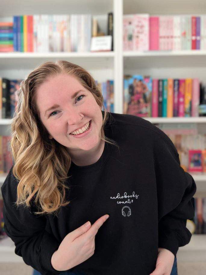 Audiobooks Count Sweatshirt