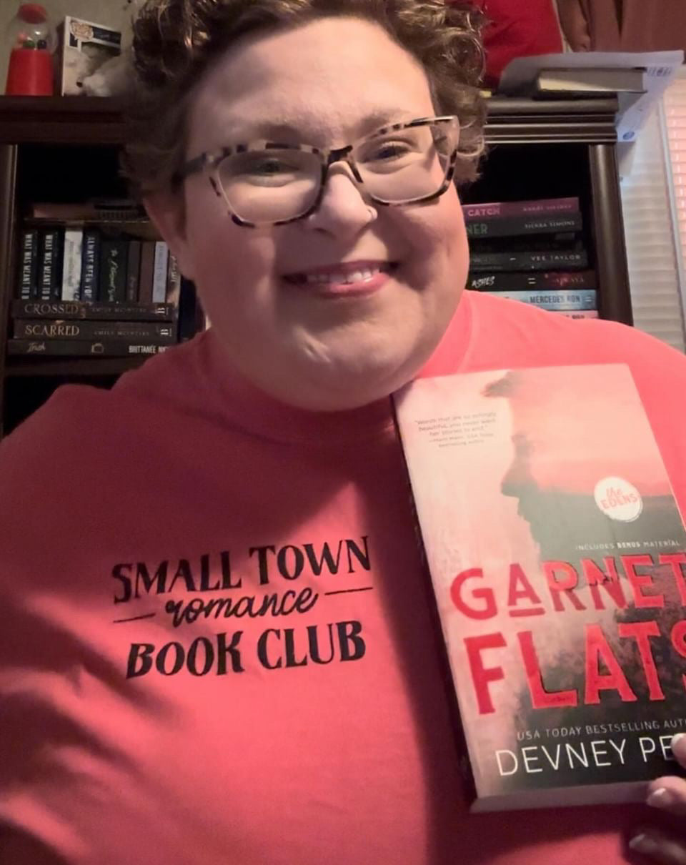 Small Town Romance Book Club heavyweight t-shirt