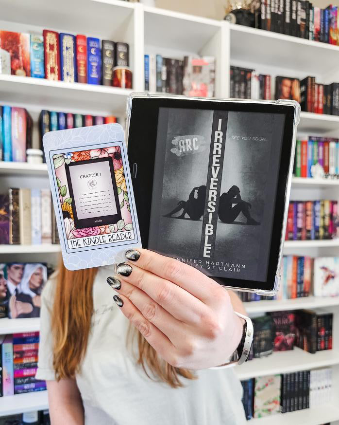The Kindle Reader Tarot Card