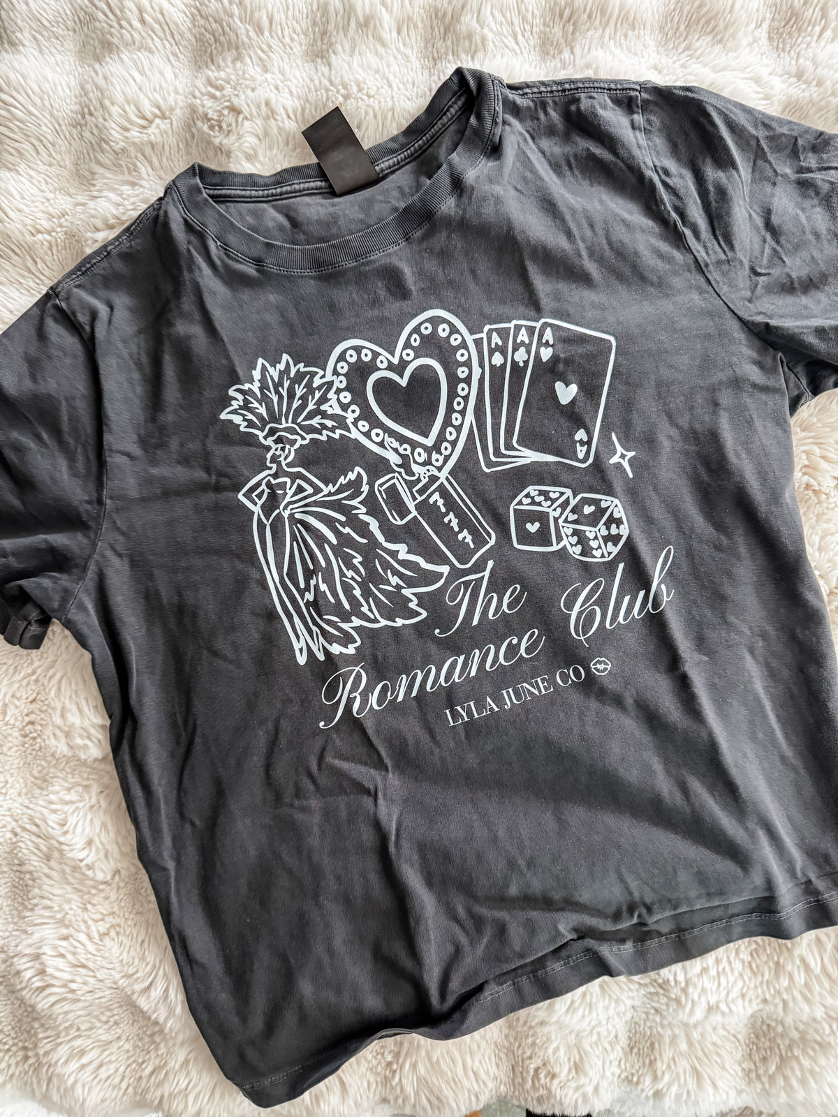The Romance Club Heavyweight Garment Dye Tee