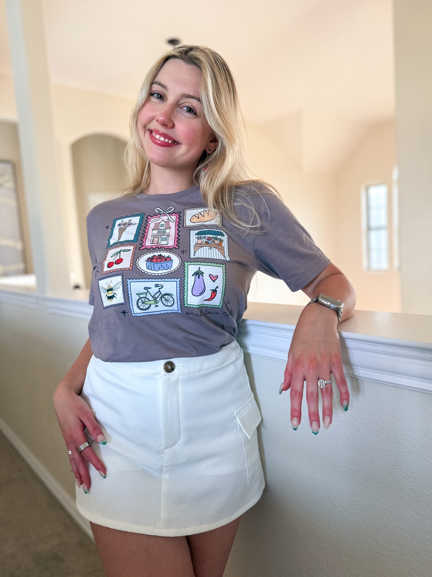 Small Town Postage Stamps t-shirt