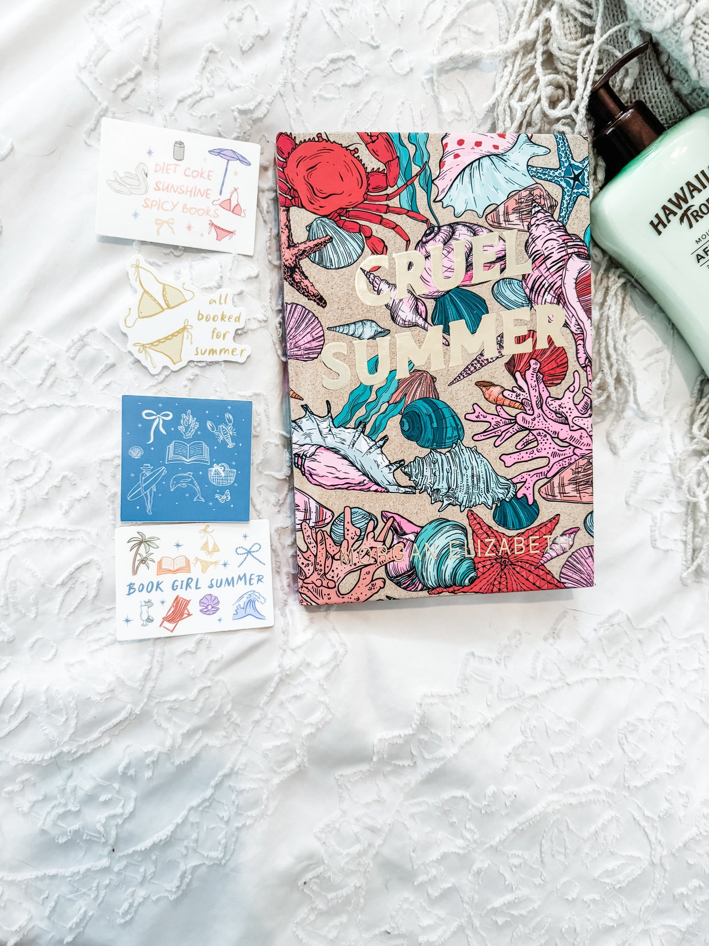 Book Girl Summer Collection sticker bundle