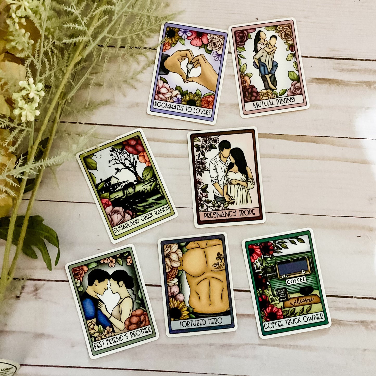 Stay With Me by Brooke Montgomery Sticker Set