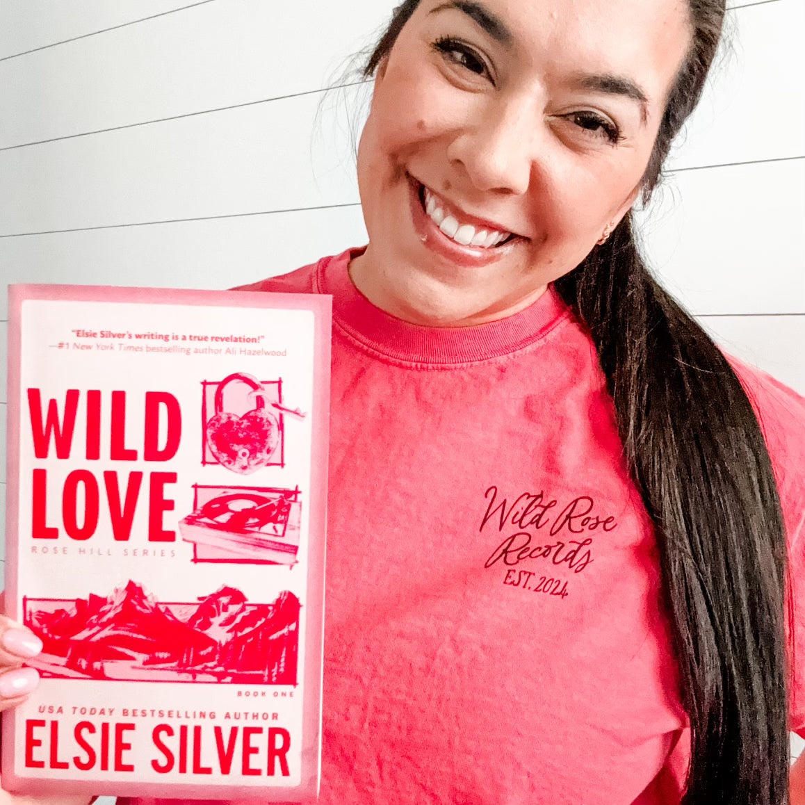 Wild Rose Records / Wild Love by Elsie Silver heavyweight t-shirt