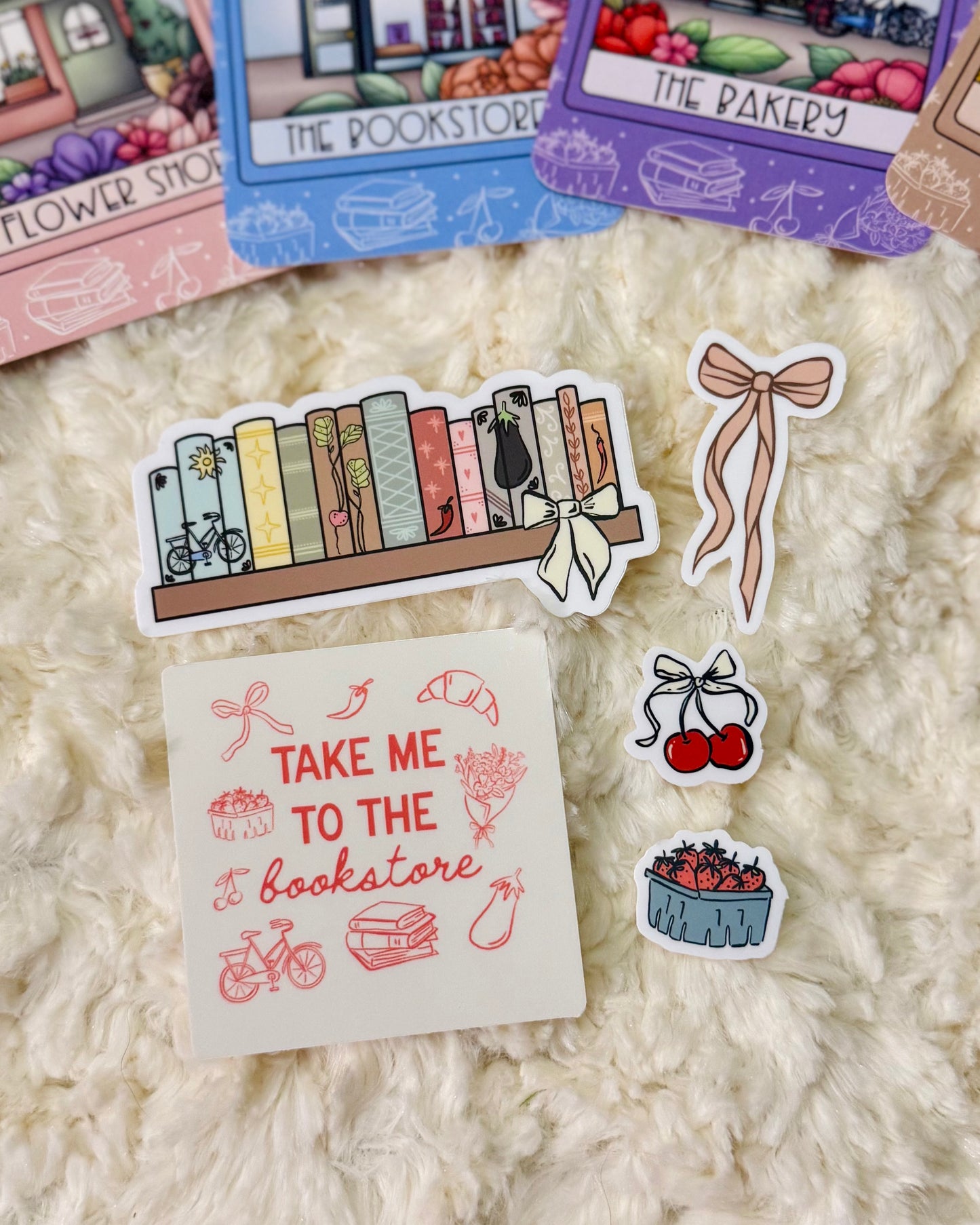 Small Town Collection Sticker set