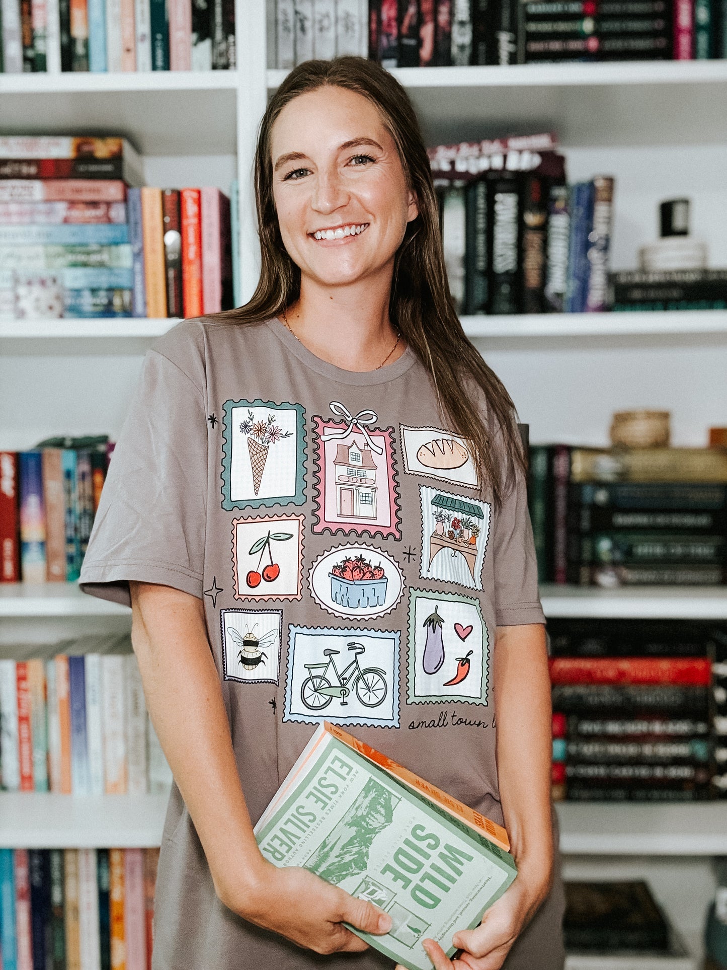 Small Town Postage Stamps t-shirt