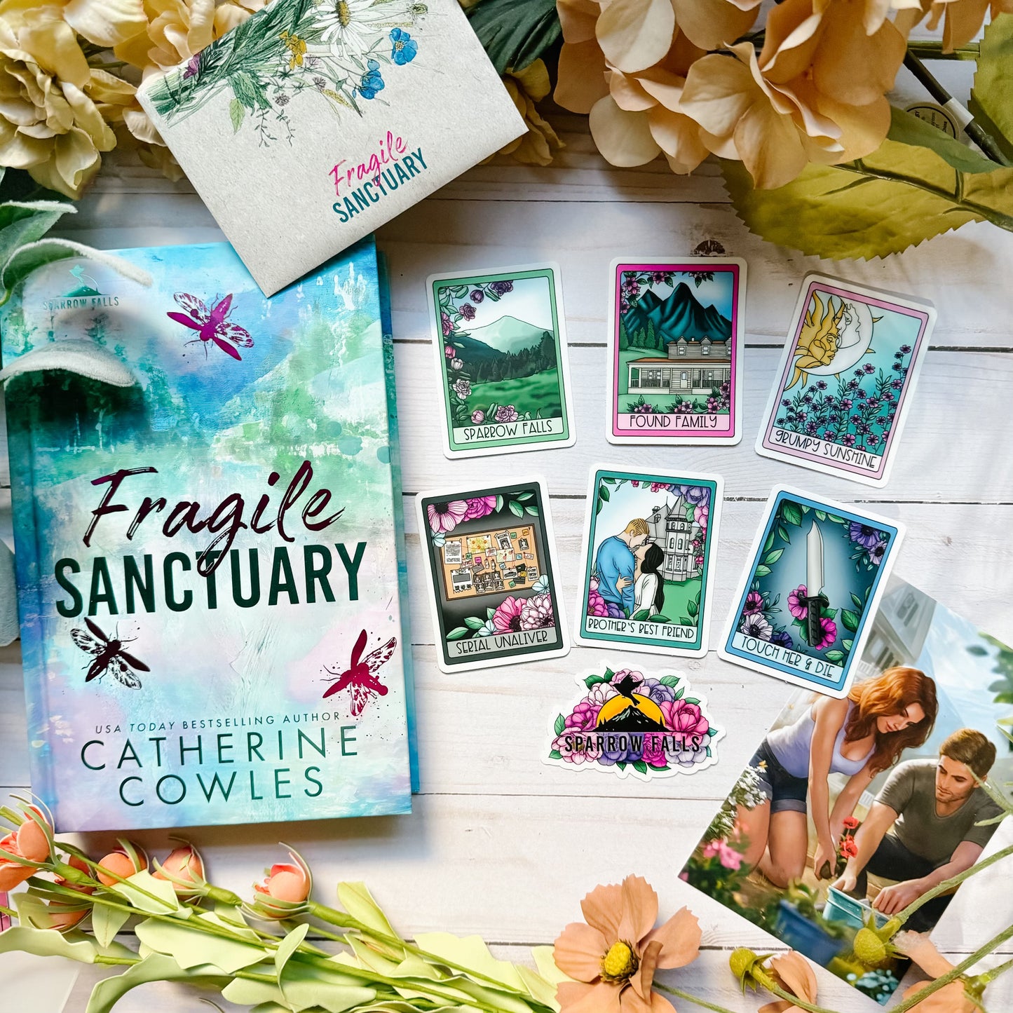Fragile Sanctuary by Catherine Cowles Sticker Set