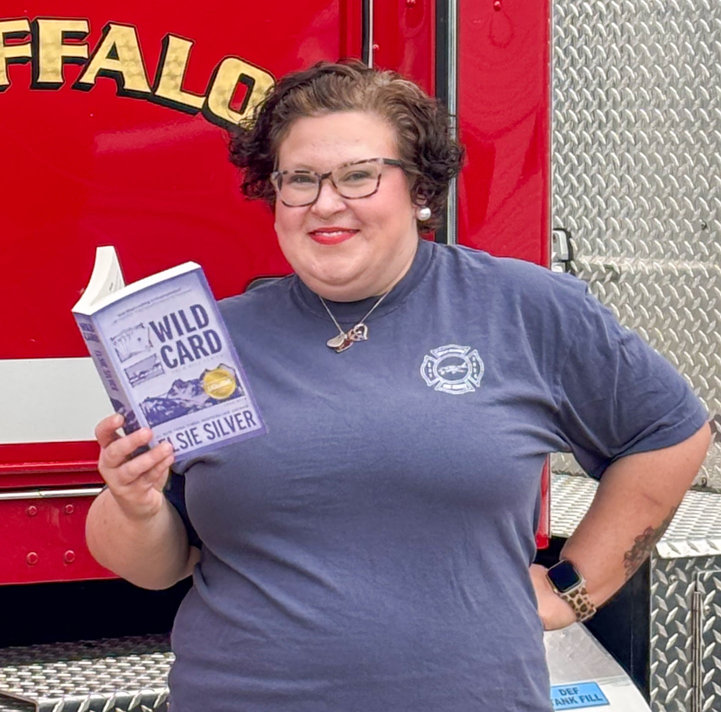 BC Fire Service Wild Card by Elsie Silver heavyweight t-shirt