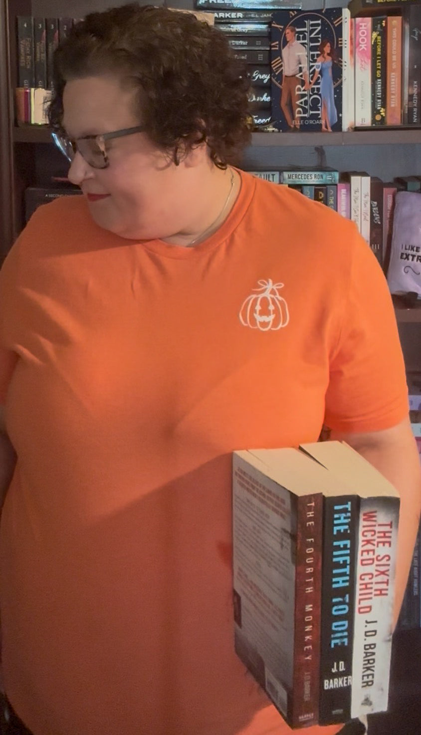 Book Lover Halloween t-shirt