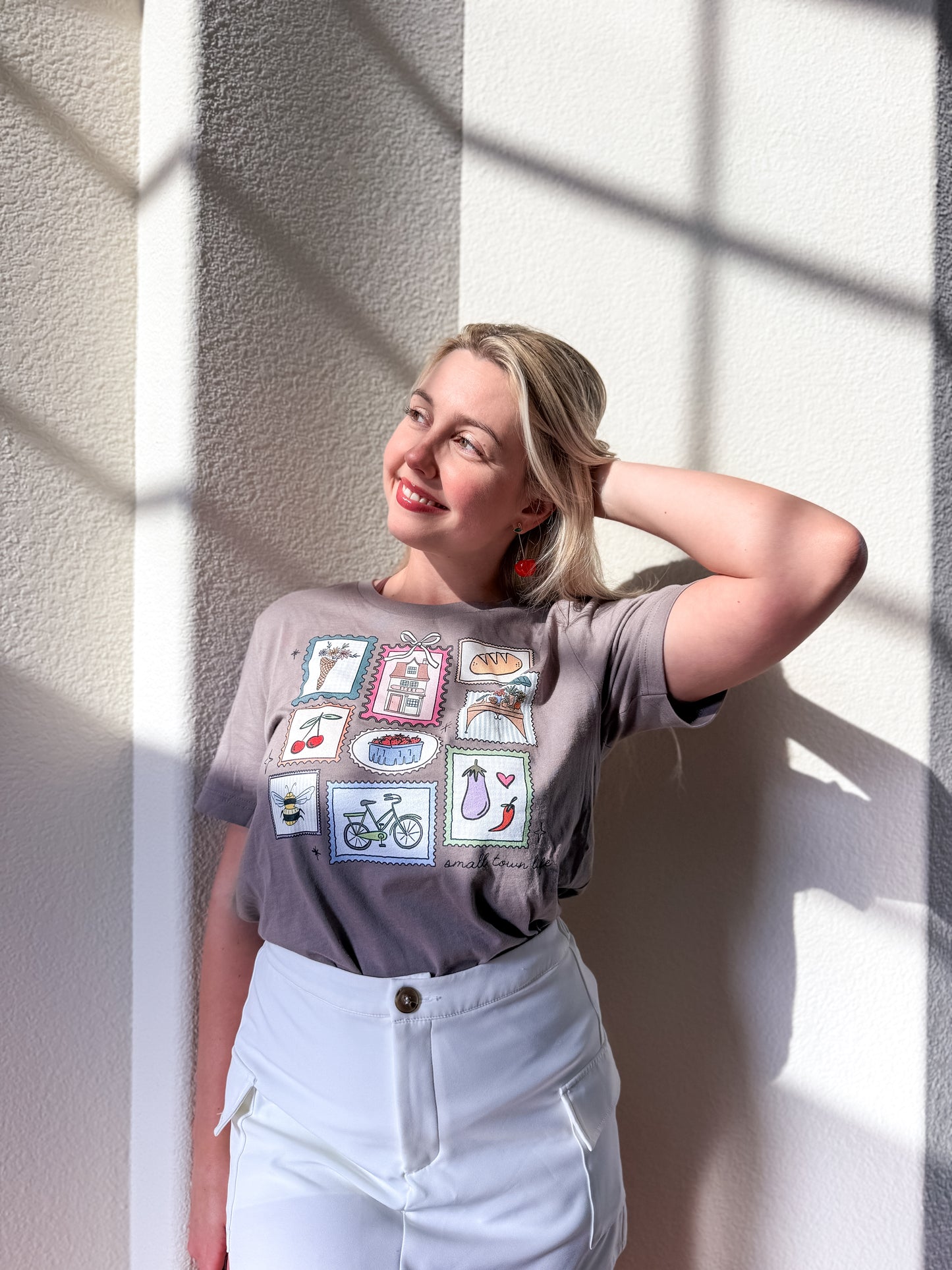 Small Town Postage Stamps t-shirt