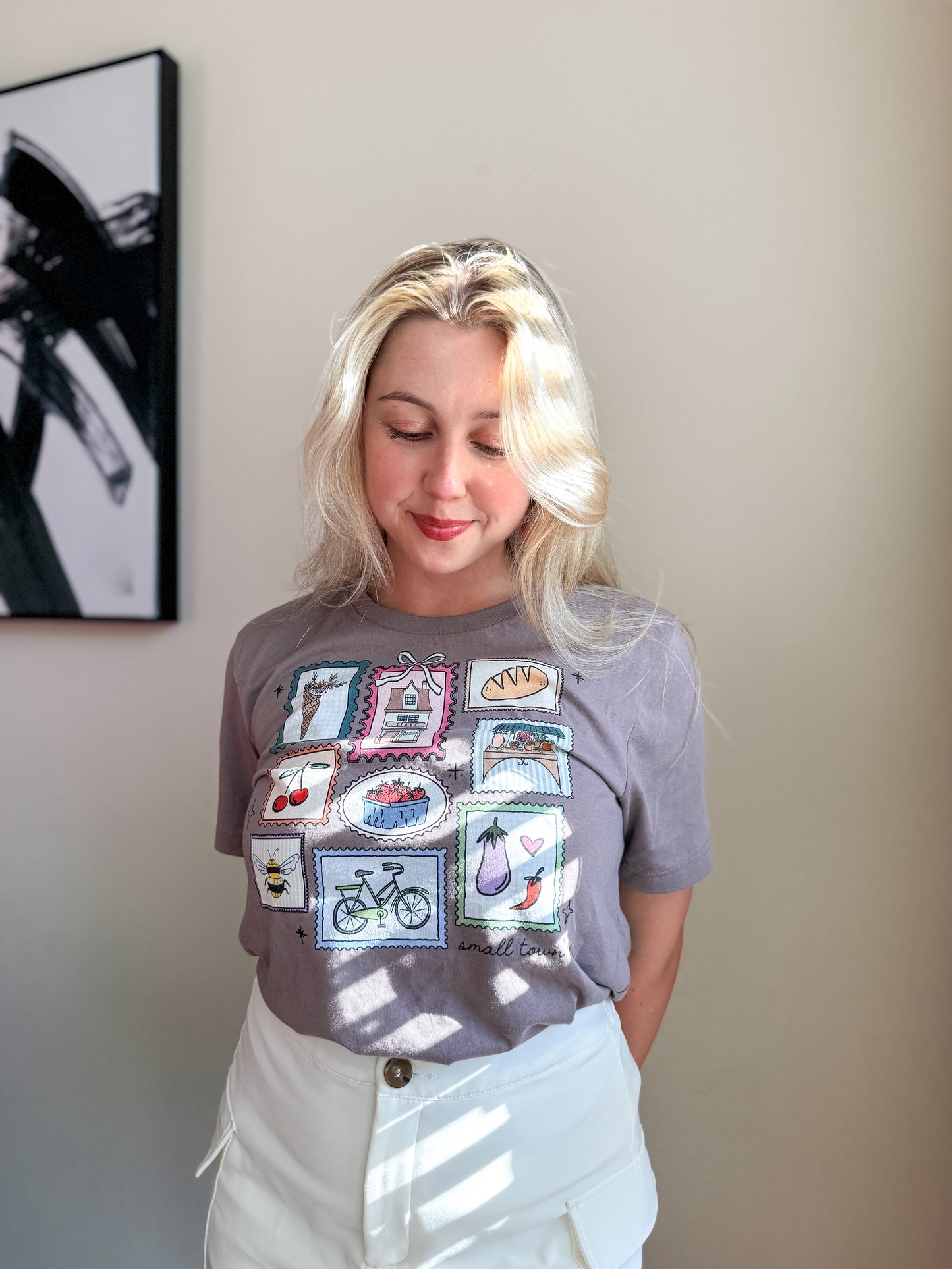 Small Town Postage Stamps t-shirt